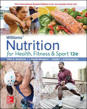 ISE Williams' Nutrition for Health, Fitness and Sport, 12e | ABC Books