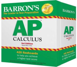Barron's AP Calculus Flash Cards, 3e