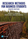 Research Methods for Business Students, 8e | ABC Books