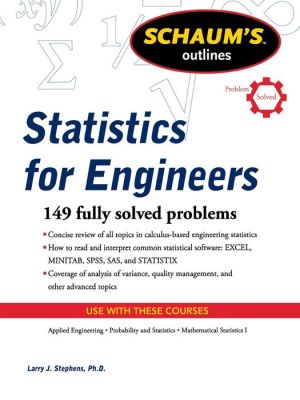 Schaum's Outline of Statistics for Engineers | ABC Books