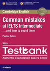 Common Mistakes at IELTS Intermediate Paperback with IELTS Academic Testbank | ABC Books
