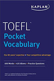 TOEFL Pocket Vocabulary: 600 Words + 420 Idioms + Practice Questions (Kaplan Toefl Pocket Vocabulary), 2e | ABC Books