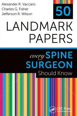 50 Landmark Papers Every Spine Surgeon Should Know | ABC Books