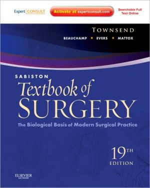 Sabiston Textbook of Surgery : The Biological Basis of Modern Surgical Practice, 19e** | ABC Books