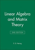 Linear Algebra and Matrix Theory, 2e