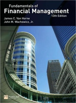Van Horne:Fundamentals of Financial Management, 13e