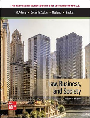 ISE Law, Business and Society, 13e | ABC Books